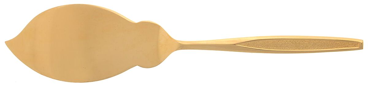 CUD2 (Gold Electroplate) Solid Ice Cream Slicer by Custom Design-1