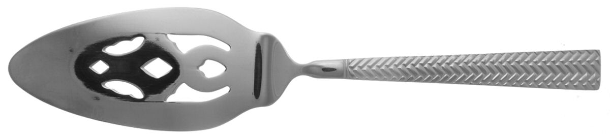 Basketweave (Stainless) Pierced All Stainless Pie Server by Cuisinart Flatware-1