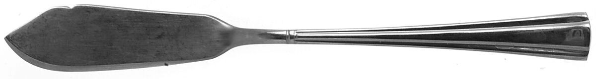 Geo (Stainless, Glossy) Flat Handle Master Butter Knife by Cuisinart Flatware-1
