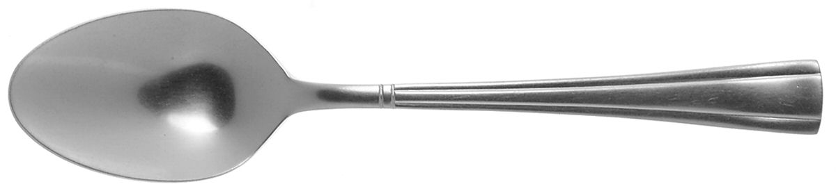 Geo (Stainless, Glossy) Place/Oval Soup Spoon by Cuisinart Flatware-1