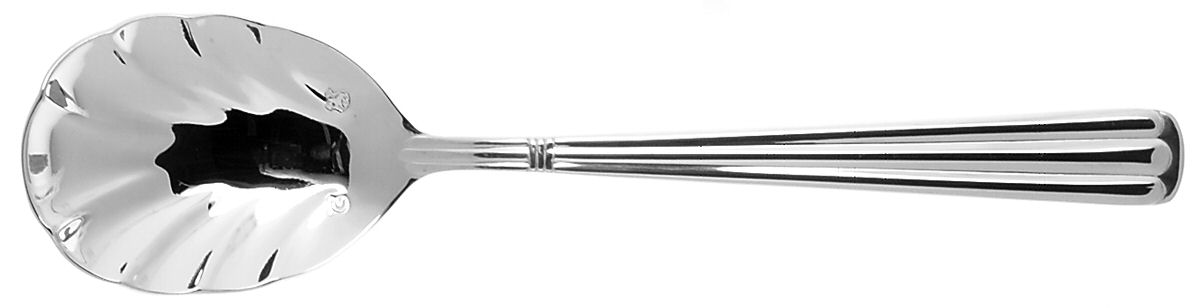 Isis (Stainless) Sugar Shell Spoon by Cuisinart Flatware-1