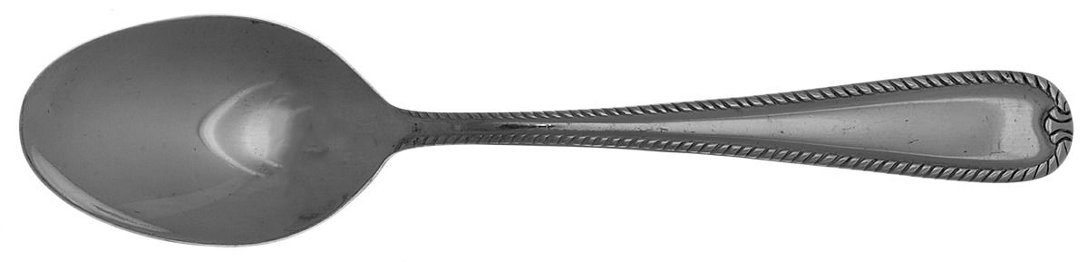 Ribbon (Stainless) Place/Oval Soup Spoon by Cuisinart Flatware-1