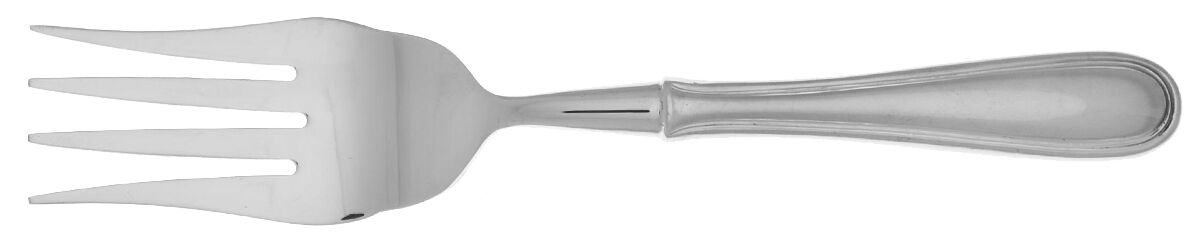 Stratford (Stainless) Cold Meat Fork Large, Stainless Tines HC by Cuisinart Flatware-1