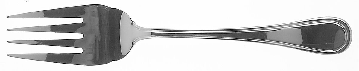 Stratford (Stainless) Medium Solid Cold Meat Serving Fork by Cuisinart Flatware-1