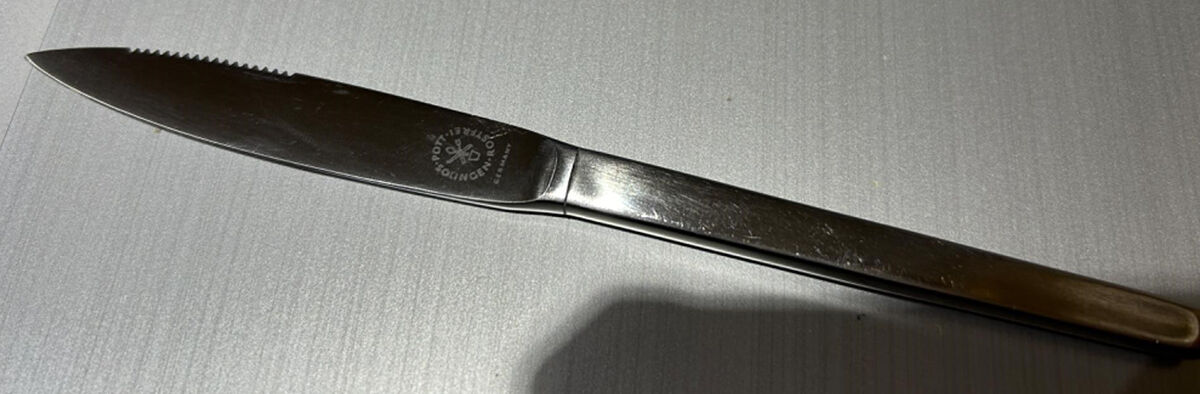 Linden (Stainless) Individual Fruit Knife with Stainless Blade by C Hugo Pott-1