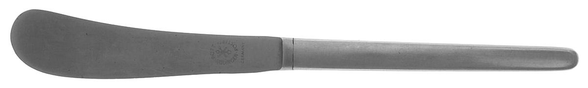 Linden (Stainless) Butter Spreader Hollow Hdl-Paddle/Stainless Blade by C Hugo Pott-1
