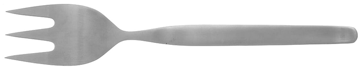 Linden (Stainless) Solid Serving Fork by C Hugo Pott-1