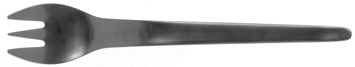 Medal (Stainless) Oyster Fork by C Hugo Pott-1