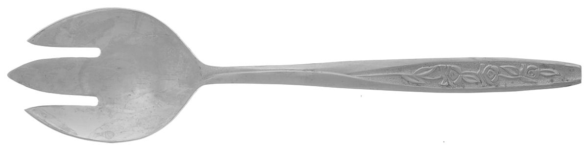 CUS1 (STAINLESS) Medium Solid Cold Meat Serving Fork by Customcraft-1