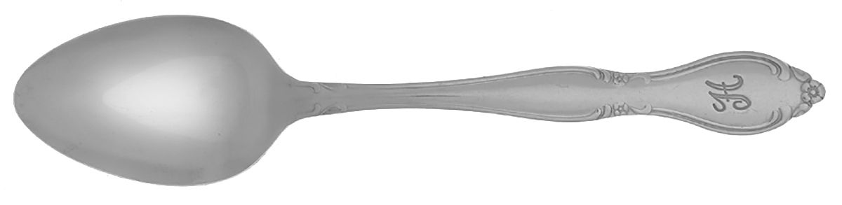 CUS11 (Stainless) Monogram Teaspoon by Customcraft-1