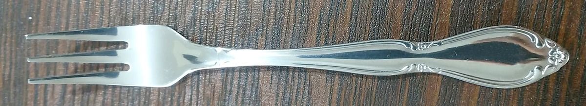CUS11 (Stainless) Cocktail/Seafood Fork by Customcraft-1