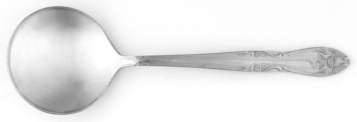 CUS2 (STAINLESS) Round Bowl Soup Spoon (Gumbo) by Customcraft-1