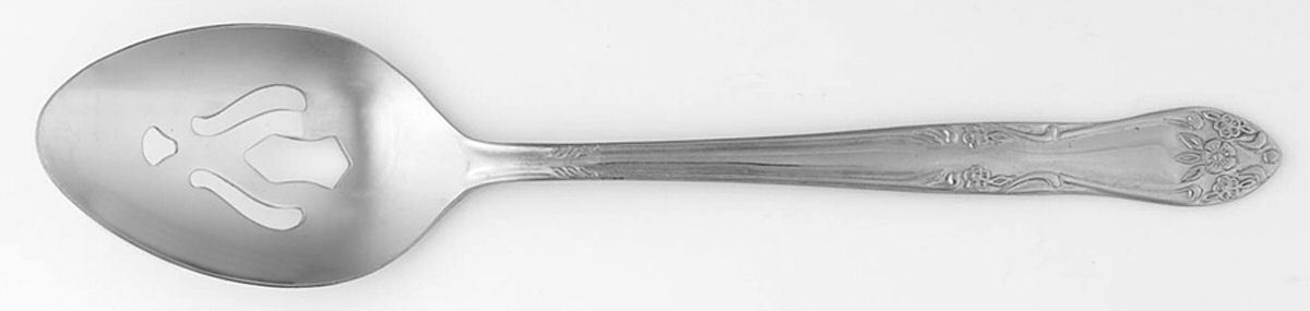 CUS2 (STAINLESS) Pierced Tablespoon (Serving Spoon) by Customcraft-1