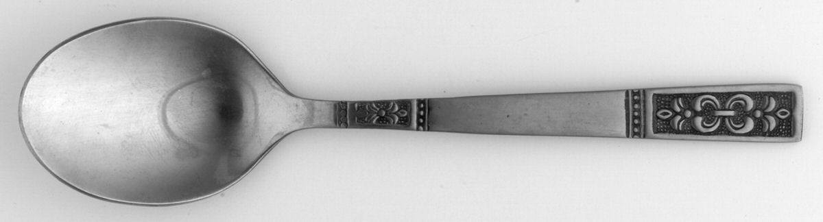 CUS3 (STAINLESS) Straight Handle Baby Spoon by Customcraft-1