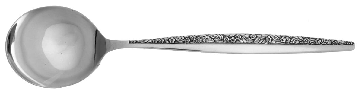 Bouquet (Stainless) Round Bowl Soup Spoon (Cream Soup) HC by Coventry-1