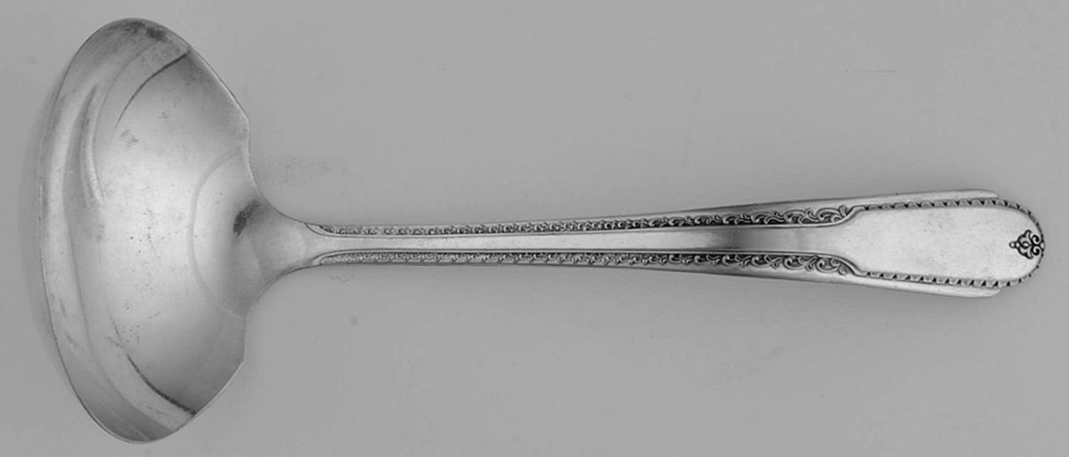 CVR1 (Silverplate) Solid Gravy Ladle by Cavalier-1