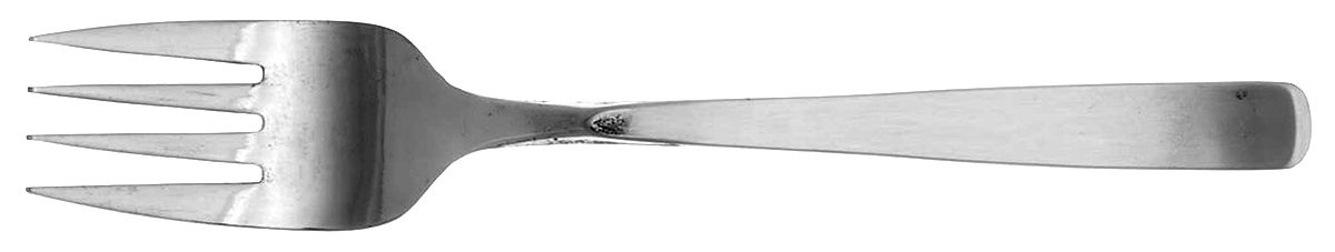 CLF22 Medium Solid Cold Meat Serving Fork by The Cellar(Flatware)-1