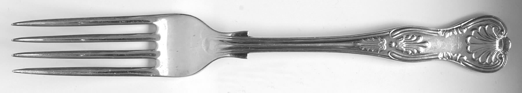 English King (Silverplate) Fork by Cooper Bros & Sons-1