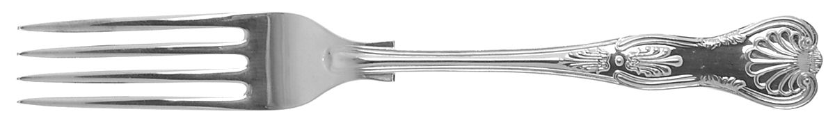 English King (Silverplate) Fork by Cooper Bros & Sons-1