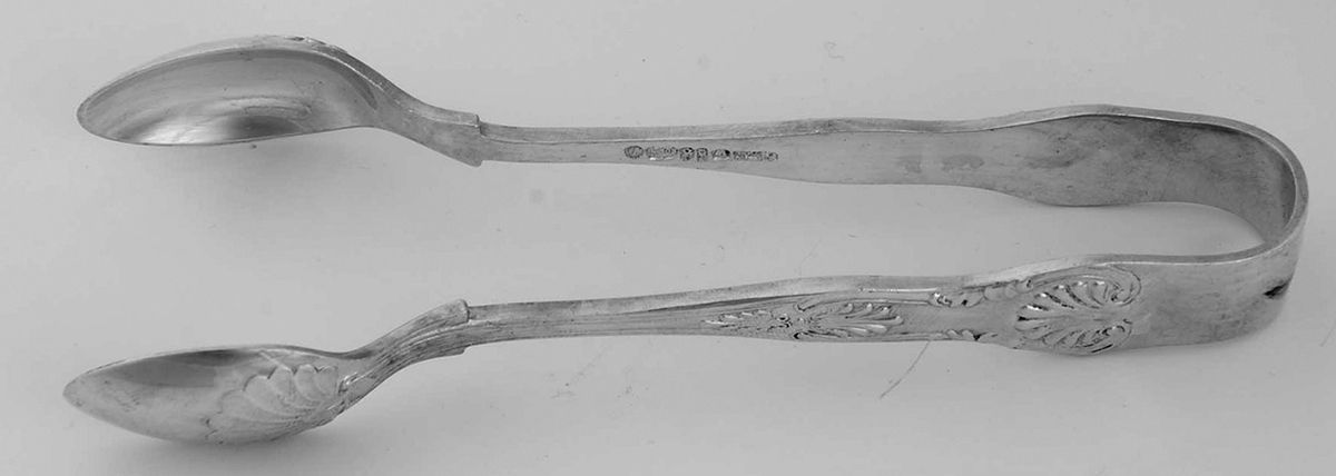 English King (Silverplate) Sugar Tongs by Cooper Bros & Sons-1
