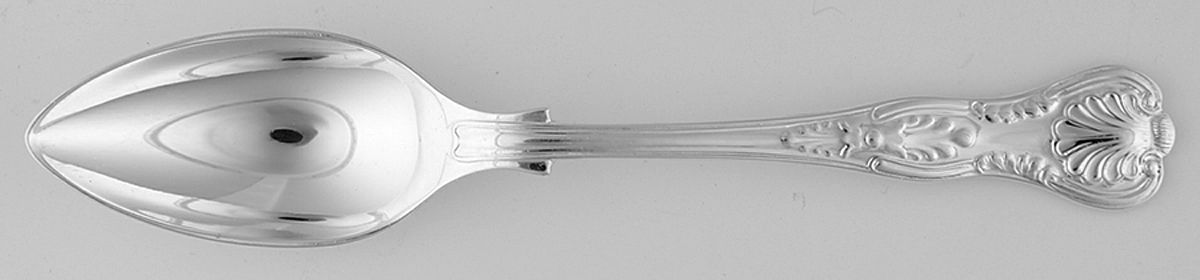 English King (Silverplate) Fruit/Orange Spoon by Cooper Bros & Sons-1