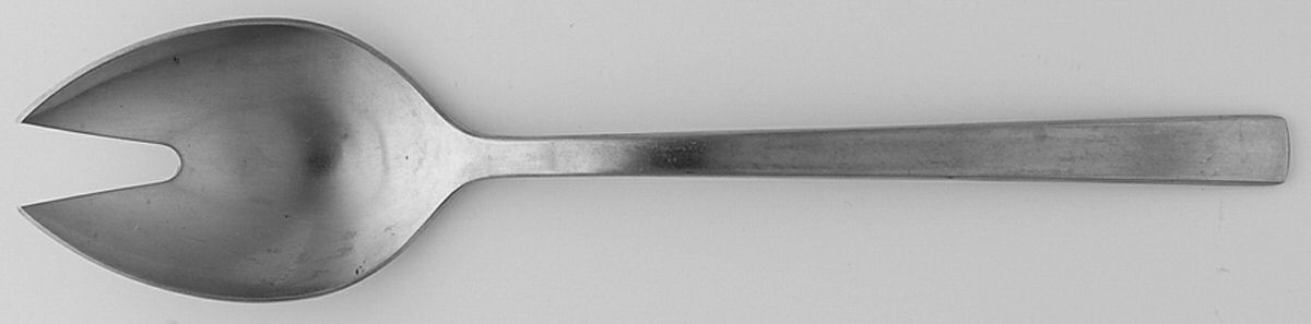 Sparta (Stainless) Pierced Tablespoon (Serving Spoon) by Carl Mertens-1