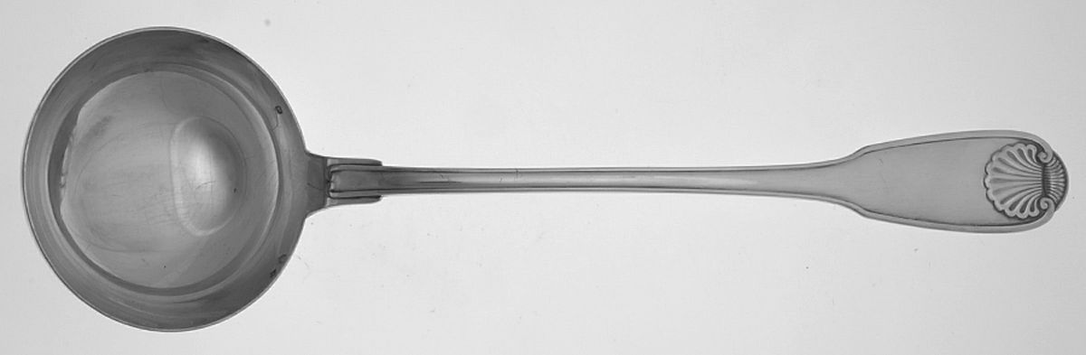 Vendome (Sterling) Solid Soup Ladle by Christofle France-1