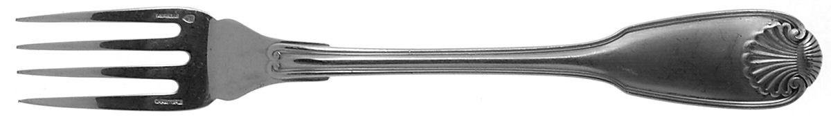 Vendome (Sterling) Individual Solid Fish Fork by Christofle France-1