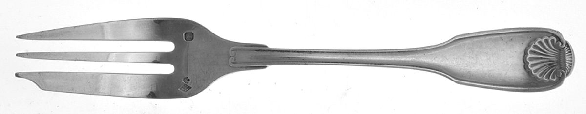 Vendome (Sterling) Pastry Fork by Christofle France-1