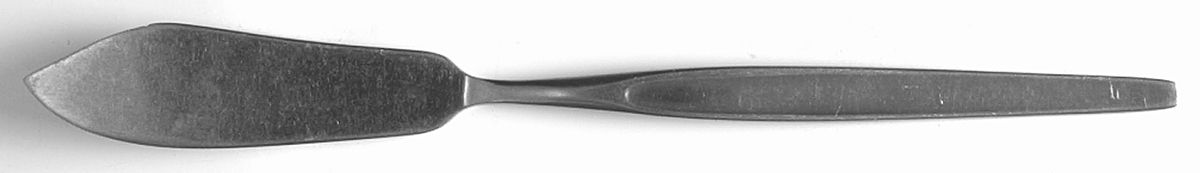 CIF17 (Stainless) Flat Handle Master Butter Knife by CI-1