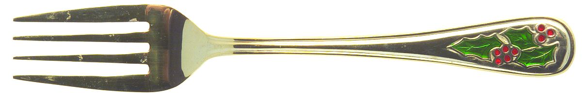 CBS6 (Gold Electroplate) Individual Salad Fork by Cambridge Silver-1