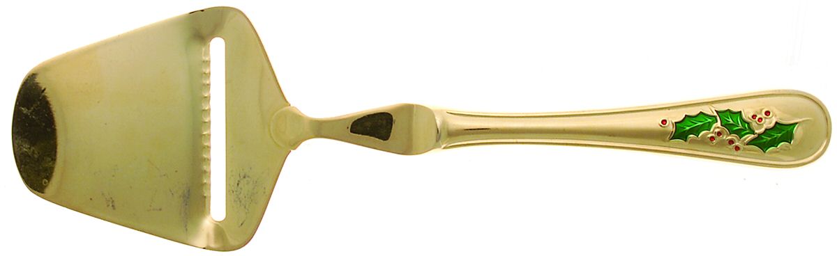 CBS6 (Gold Electroplate) Cheese Plane Solid Piece by Cambridge Silver-1