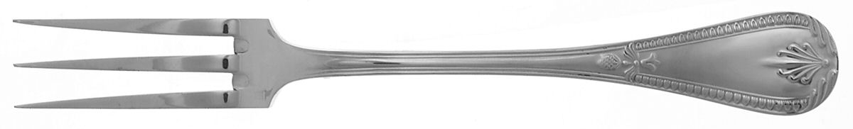 Consul (Silverplate) Solid Serving Fork by Jean Couzon-1