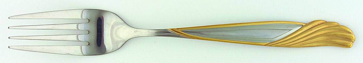 Gold Florentine Fork by Cambridge Silver-1