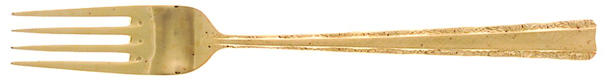 CSM9G (Gold Electroplate) Fork by Cosmos Products Company-1