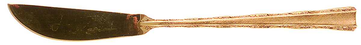 CSM9G (Gold Electroplate) Flat Handle Master Butter Knife by Cosmos Products Company-1