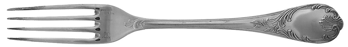 Marly (Silverplate, 1890, Glossy Handle) Fork by Christofle France-1