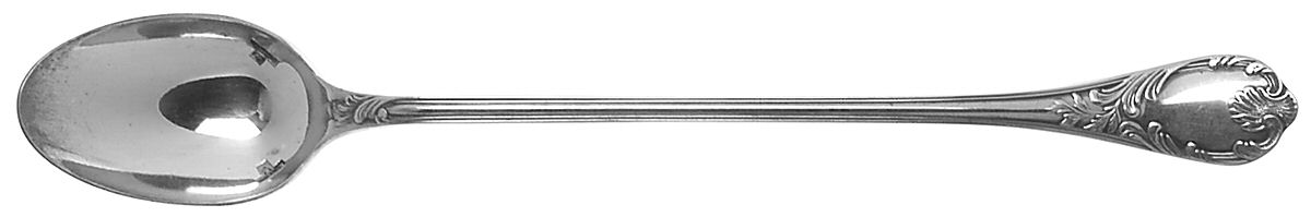 Marly (Silverplate, 1890, Glossy Handle) Iced Tea Spoon by Christofle France-1