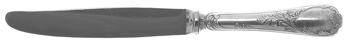 Marly (Silverplate, 1890, Glossy Handle) Modern Hollow Knife by Christofle France-1
