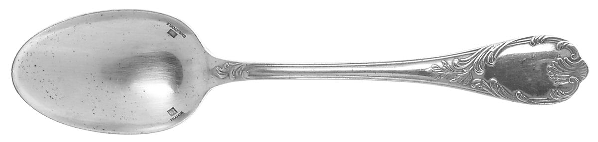Marly (Silverplate, 1890, Glossy Handle) Teaspoon by Christofle France-1