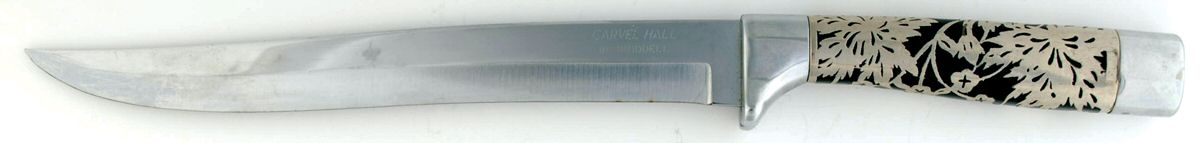 Classic-Black (Stainless) Large Stainless Blade Roast Carving Knife by Carvel Hall-1