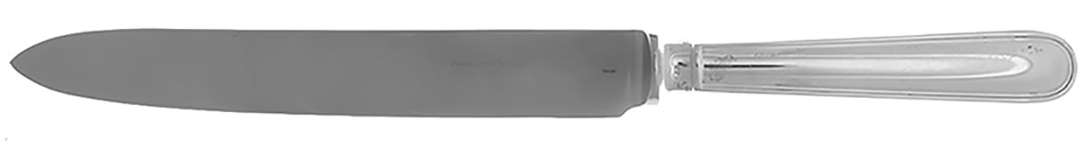 Albi (Sterling) Large Stainless Blade Roast Carving Knife by Christofle France-1