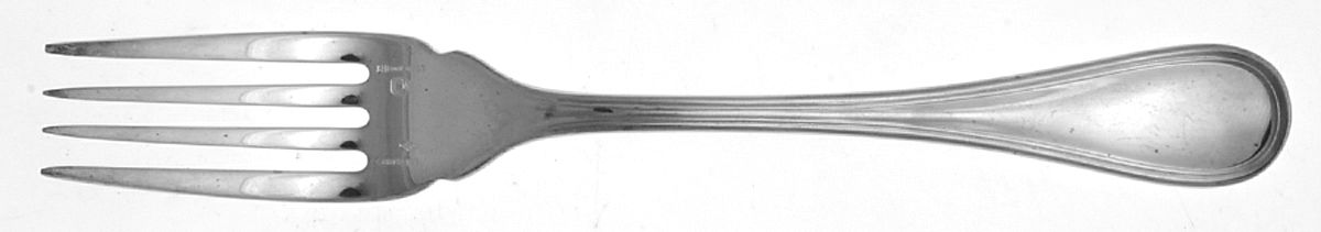 Albi (Sterling) Individual Solid Fish Fork by Christofle France-1