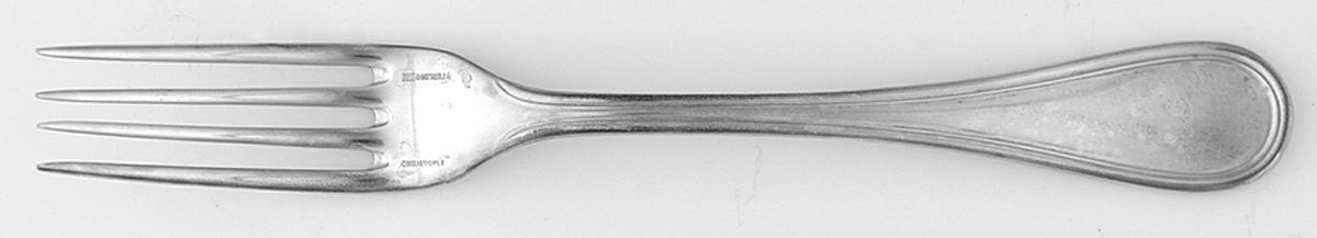 Albi (Sterling) Dessert Fork by Christofle France-1