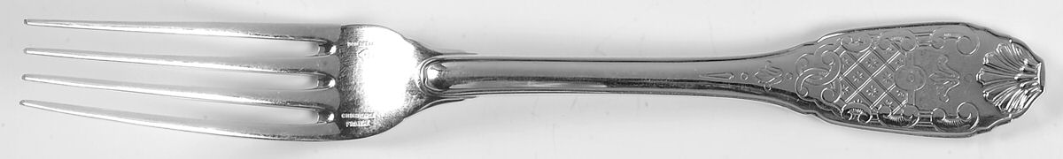 Royal Cisele (Sterling) Fork by Christofle France-1