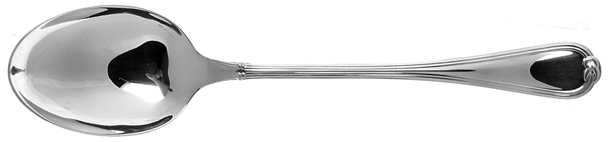 Oceana (Sterling) Solid Serving Spoon by Christofle France-1