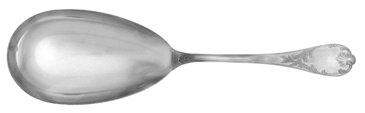 Marly (Sterling) Solid Rice/Potato Spoon by Christofle France-1