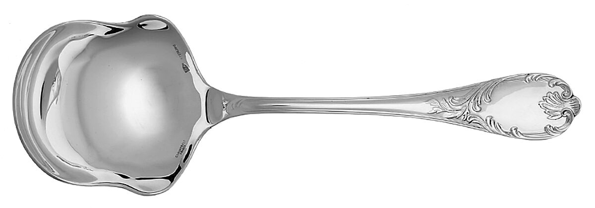 Marly (Sterling) Boiled Potato/Vegetable Ladle by Christofle France-1