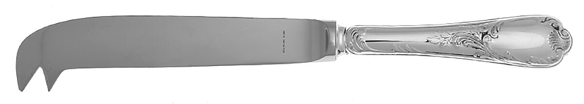 Marly (Sterling) Cheese Knife with Stainless Blade by Christofle France-1