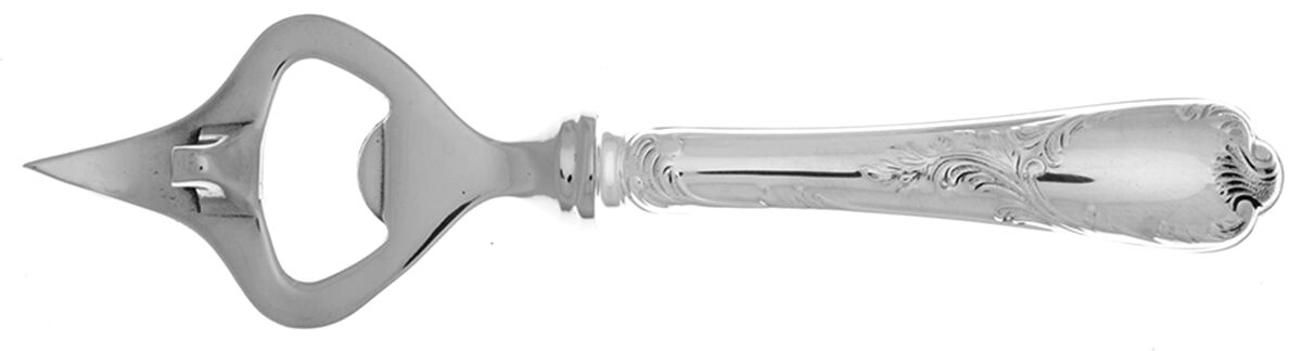 Marly (Sterling) Bottle/Can Opener with Stainless Bowl HC by Christofle France-1
